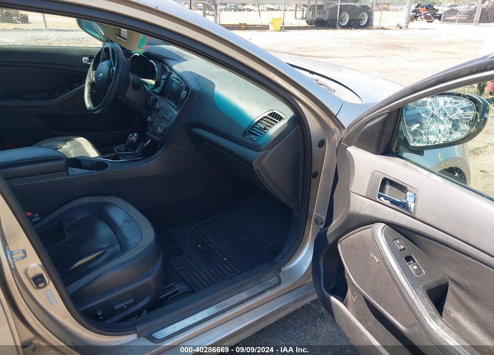 2012 KIA OPTIMA HYBRID EX VIN: KNAGM4ADXC5024788