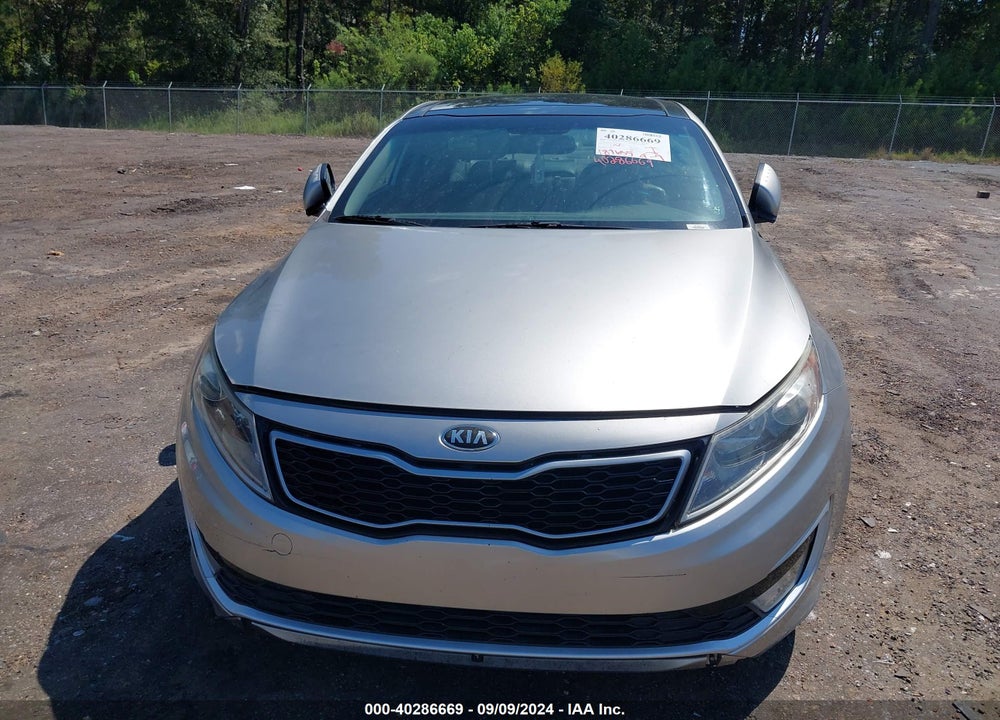 2012 KIA OPTIMA HYBRID EX VIN: KNAGM4ADXC5024788