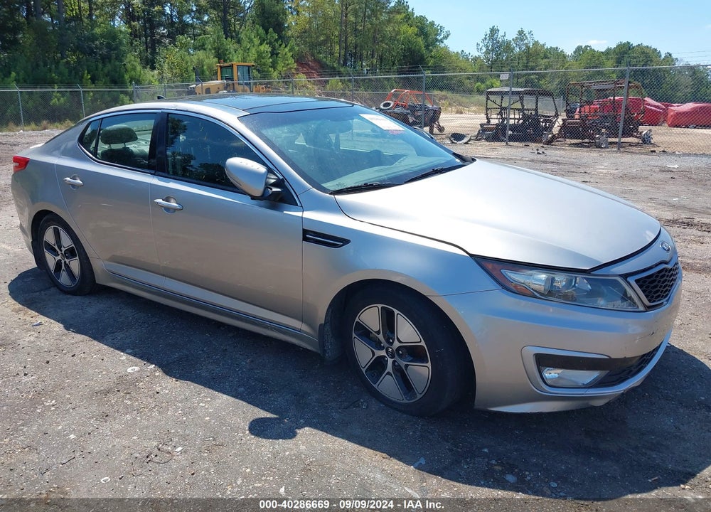 2012 KIA OPTIMA HYBRID EX VIN: KNAGM4ADXC5024788
