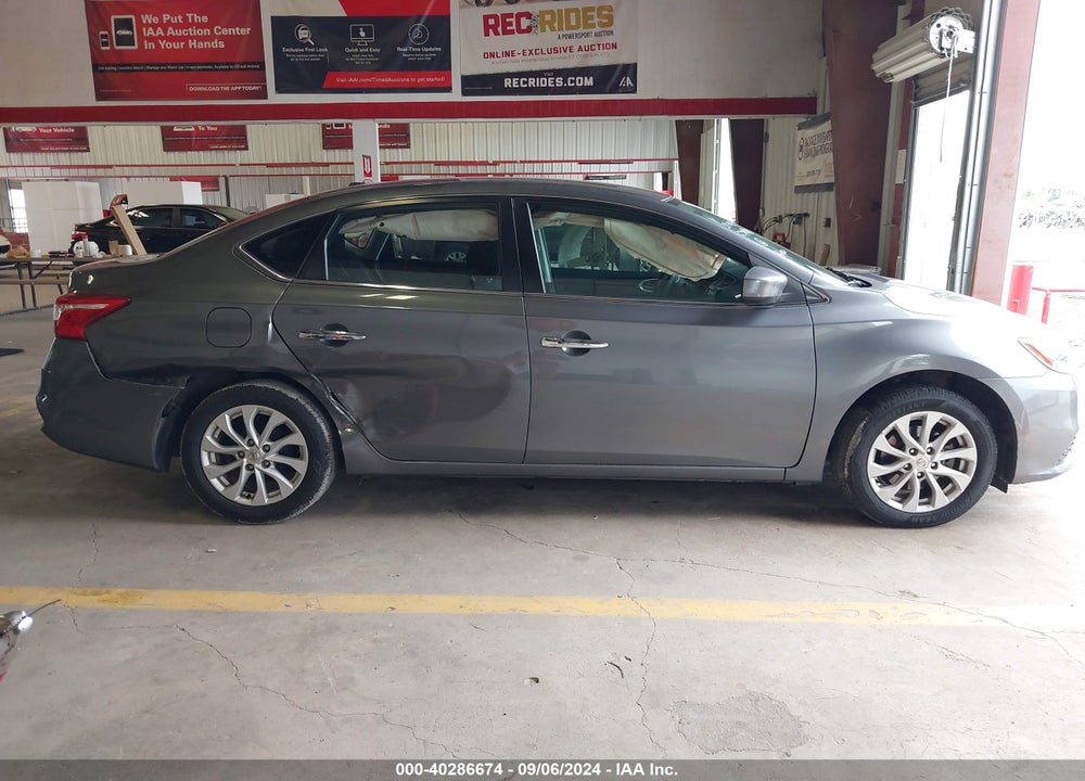 2019 NISSAN SENTRA SV VIN: 3N1AB7AP9KL609874