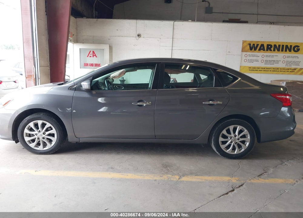 2019 NISSAN SENTRA SV VIN: 3N1AB7AP9KL609874