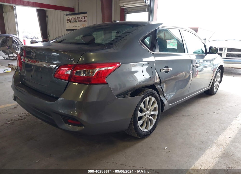 2019 NISSAN SENTRA SV VIN: 3N1AB7AP9KL609874