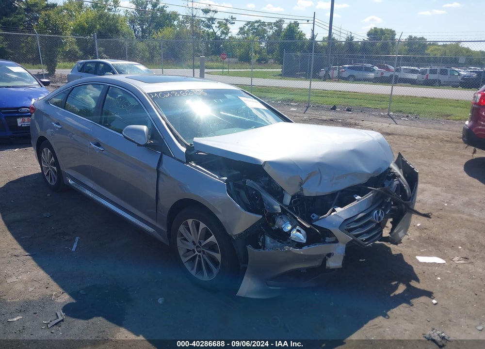 2016 HYUNDAI SONATA SPORT VIN: 5NPE34AF7GH434551