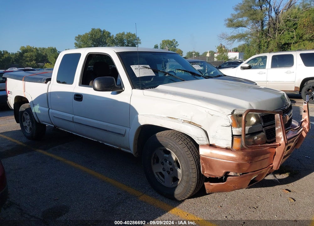 2006 CHEVROLET SILVERADO 1500 LT1 VIN: 1GCEK19Z86Z191484