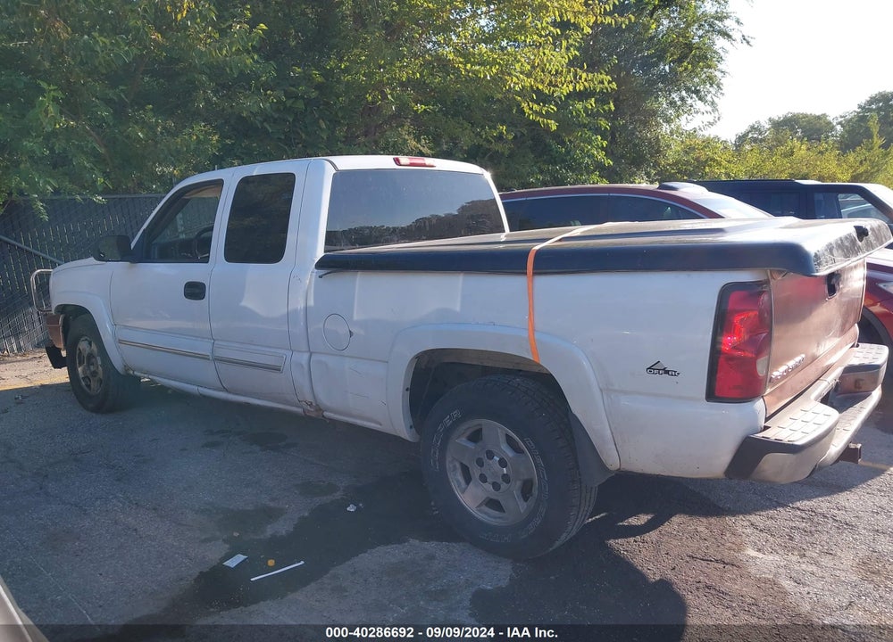 2006 CHEVROLET SILVERADO 1500 LT1 VIN: 1GCEK19Z86Z191484