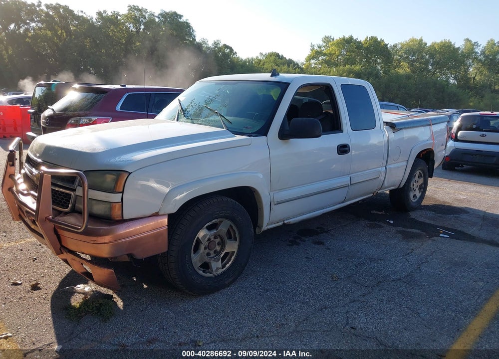 2006 CHEVROLET SILVERADO 1500 LT1 VIN: 1GCEK19Z86Z191484