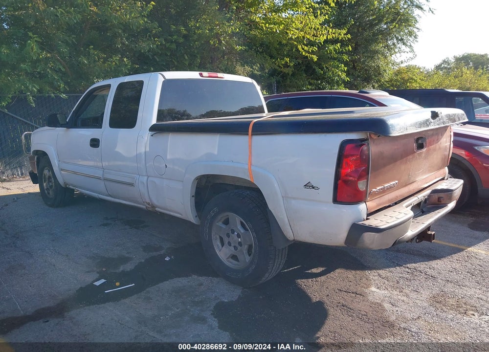 2006 CHEVROLET SILVERADO 1500 LT1 VIN: 1GCEK19Z86Z191484