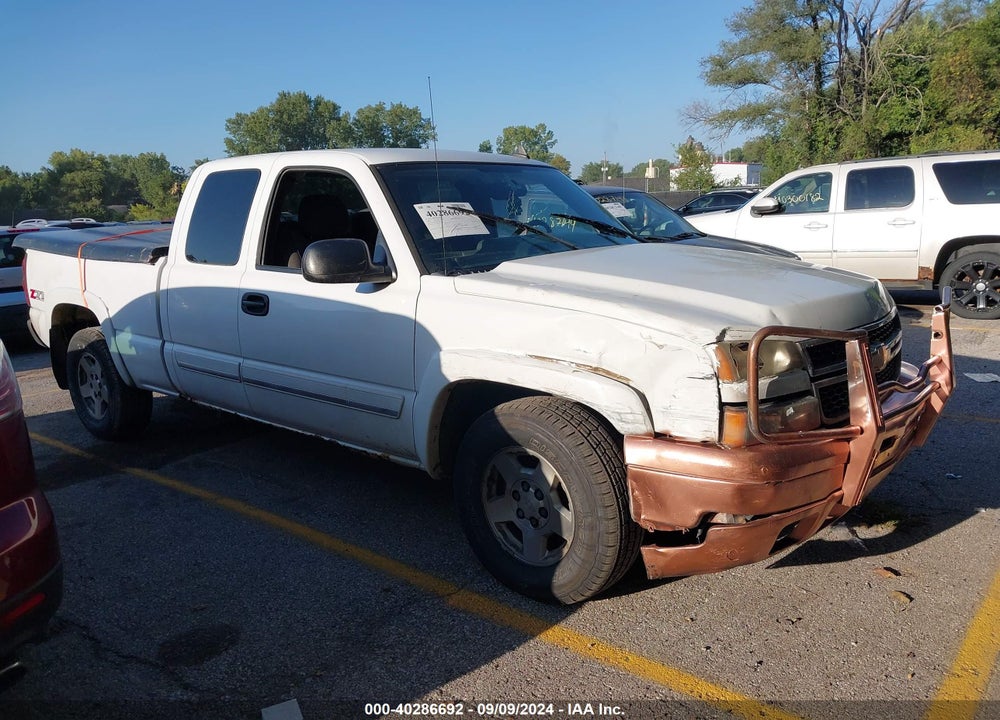 2006 CHEVROLET SILVERADO 1500 LT1 VIN: 1GCEK19Z86Z191484