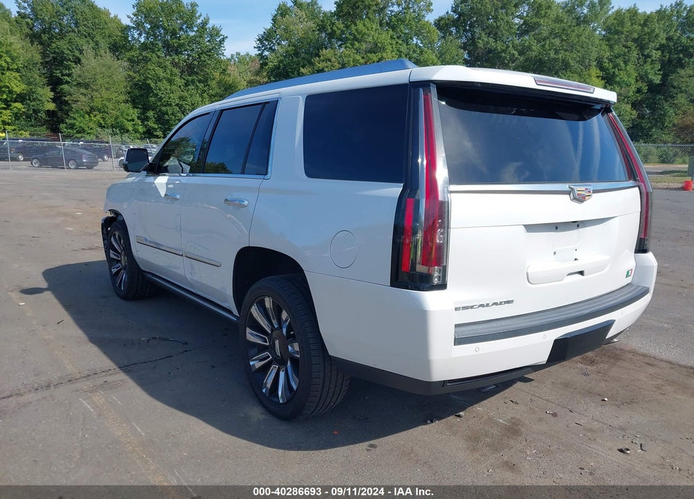 2016 CADILLAC ESCALADE PLATINUM VIN: 1GYS4DKJ9GR375184