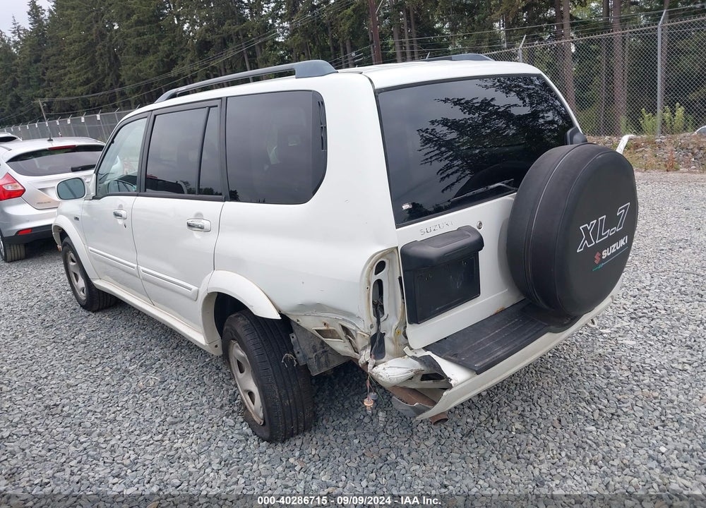 2002 SUZUKI XL-7 LIMITED/PLUS/STANDARD/TOURING VIN: JS3TX92V124108520