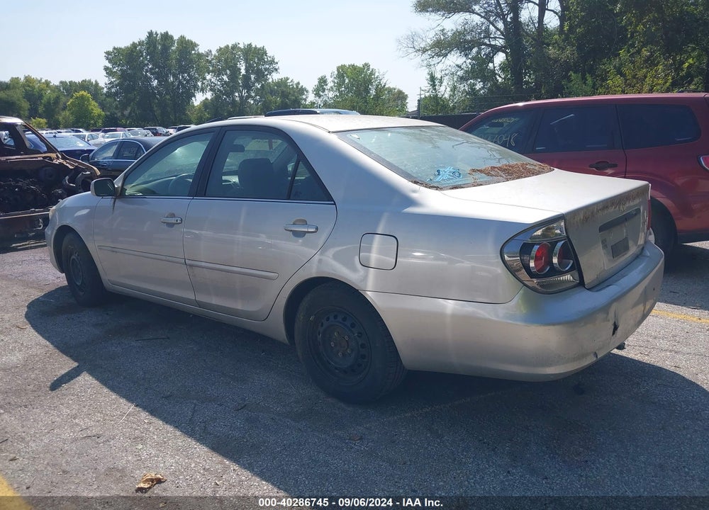 2005 TOYOTA CAMRY LE VIN: 4T1BE30K55U631240