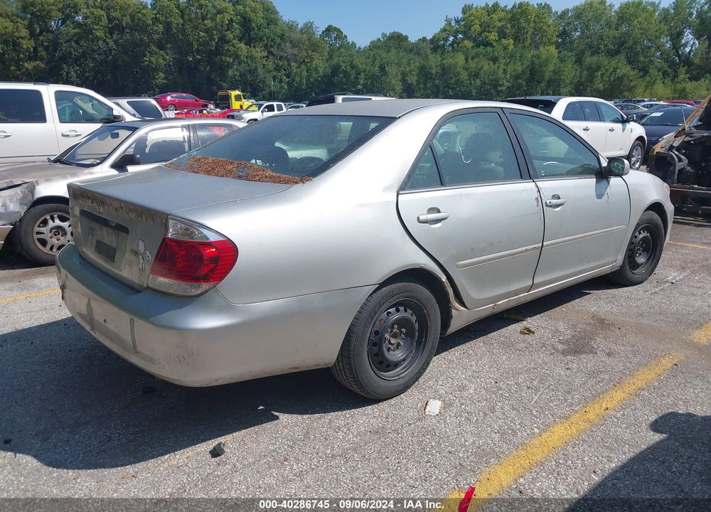 2005 TOYOTA CAMRY LE VIN: 4T1BE30K55U631240