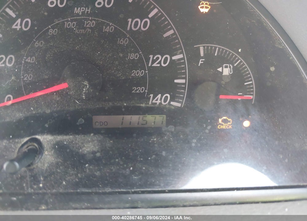 2005 TOYOTA CAMRY LE VIN: 4T1BE30K55U631240
