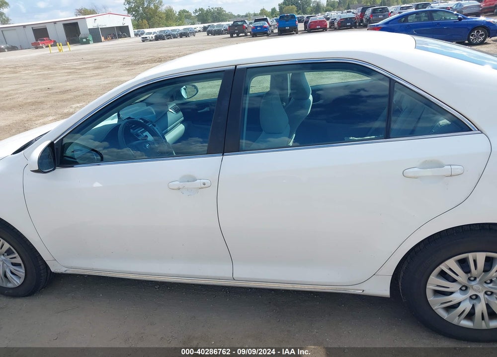 2012 TOYOTA CAMRY LE VIN: 4T1BF1FK8CU553008