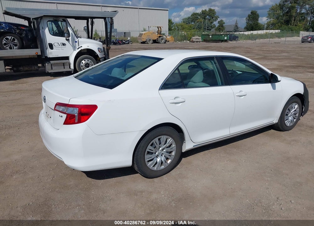 2012 TOYOTA CAMRY LE VIN: 4T1BF1FK8CU553008