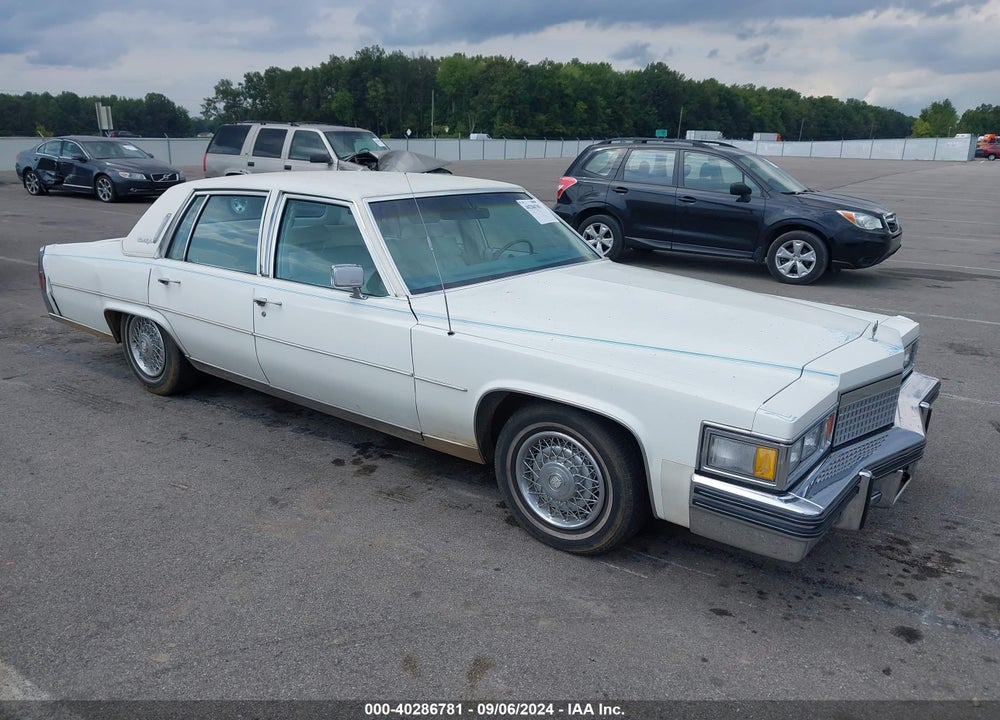 1979 CADI FLEETWOOD BROUGHAM VIN: 00006B69S99183041