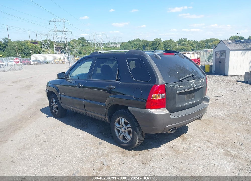 2007 KIA SPORTAGE VIN: KNDJE723777301016