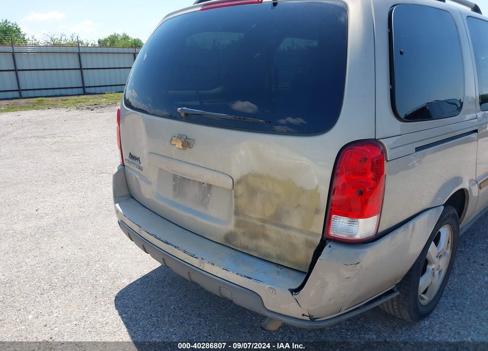 2007 CHEVROLET UPLANDER LT VIN: 1GNDV33107D214280