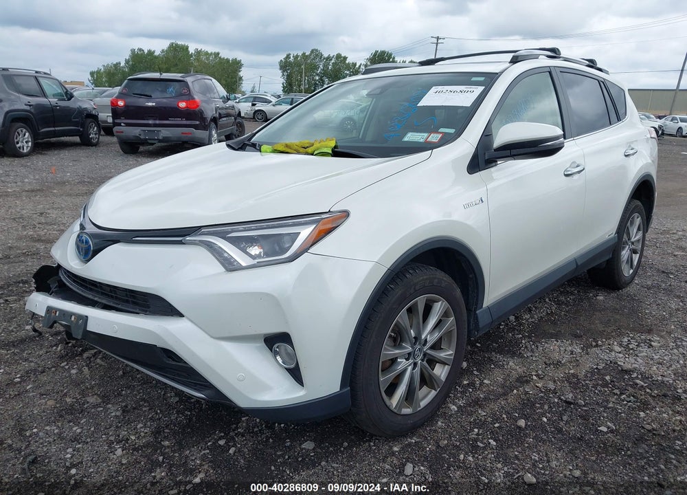 2018 TOYOTA RAV4 HYBRID LIMITED VIN: JTMDJREV9JD244506