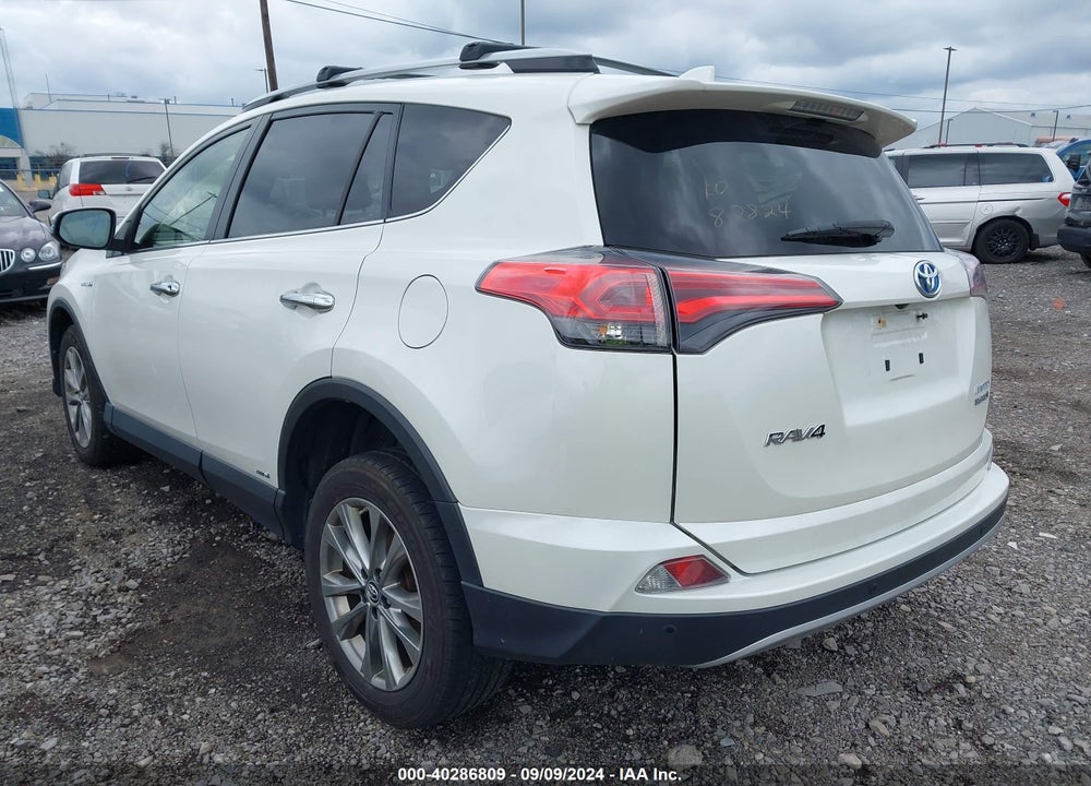2018 TOYOTA RAV4 HYBRID LIMITED VIN: JTMDJREV9JD244506