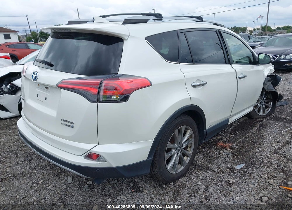 2018 TOYOTA RAV4 HYBRID LIMITED VIN: JTMDJREV9JD244506