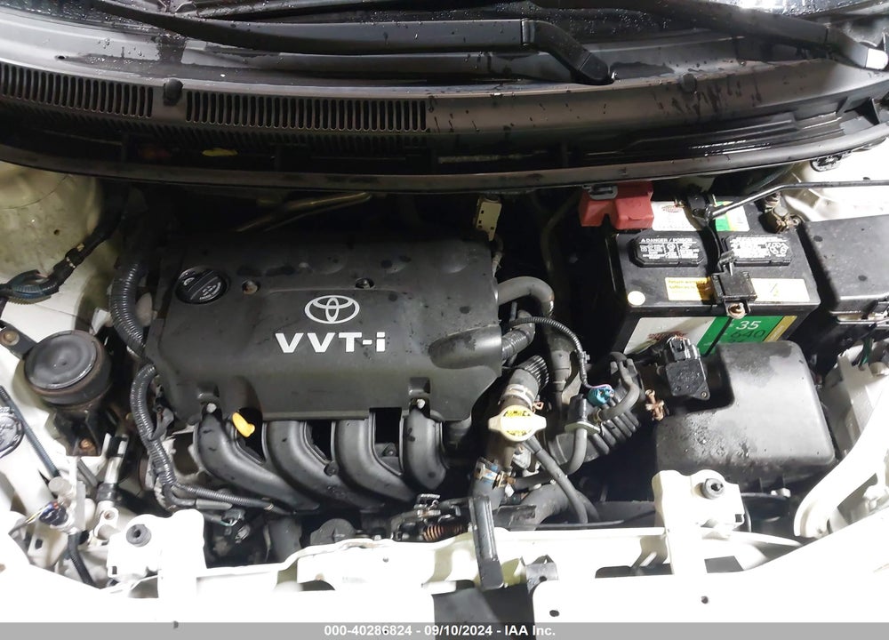 2010 TOYOTA YARIS VIN: JTDBT4K34A4075339