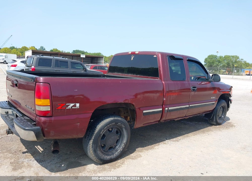 2002 CHEVROLET SILVERADO 1500 LS VIN: 2GCEK19T221342415
