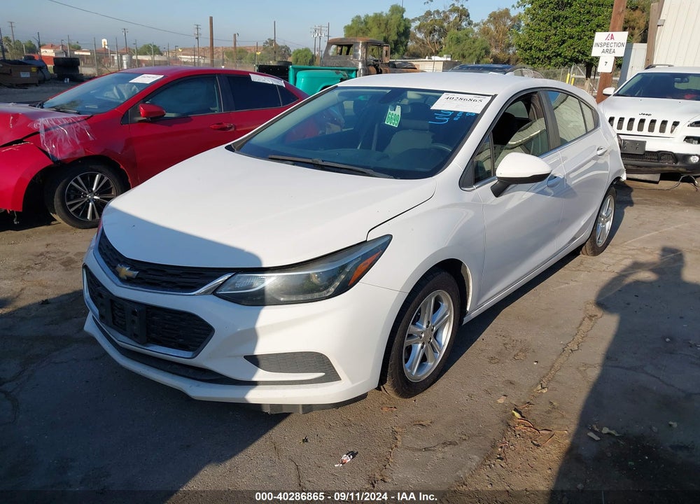 2017 CHEVROLET CRUZE LT AUTO VIN: 3G1BE6SM1HS586606