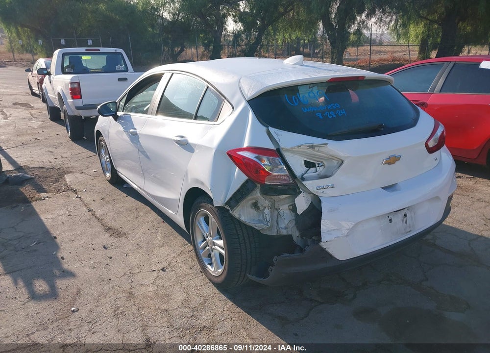 2017 CHEVROLET CRUZE LT AUTO VIN: 3G1BE6SM1HS586606