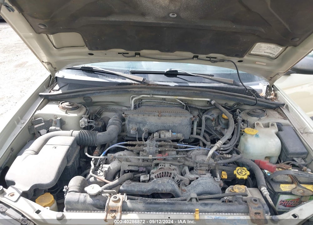 2003 SUBARU FORESTER X VIN: JF1SG63693H763069