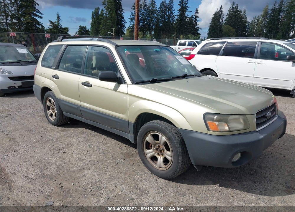 2003 SUBARU FORESTER X VIN: JF1SG63693H763069
