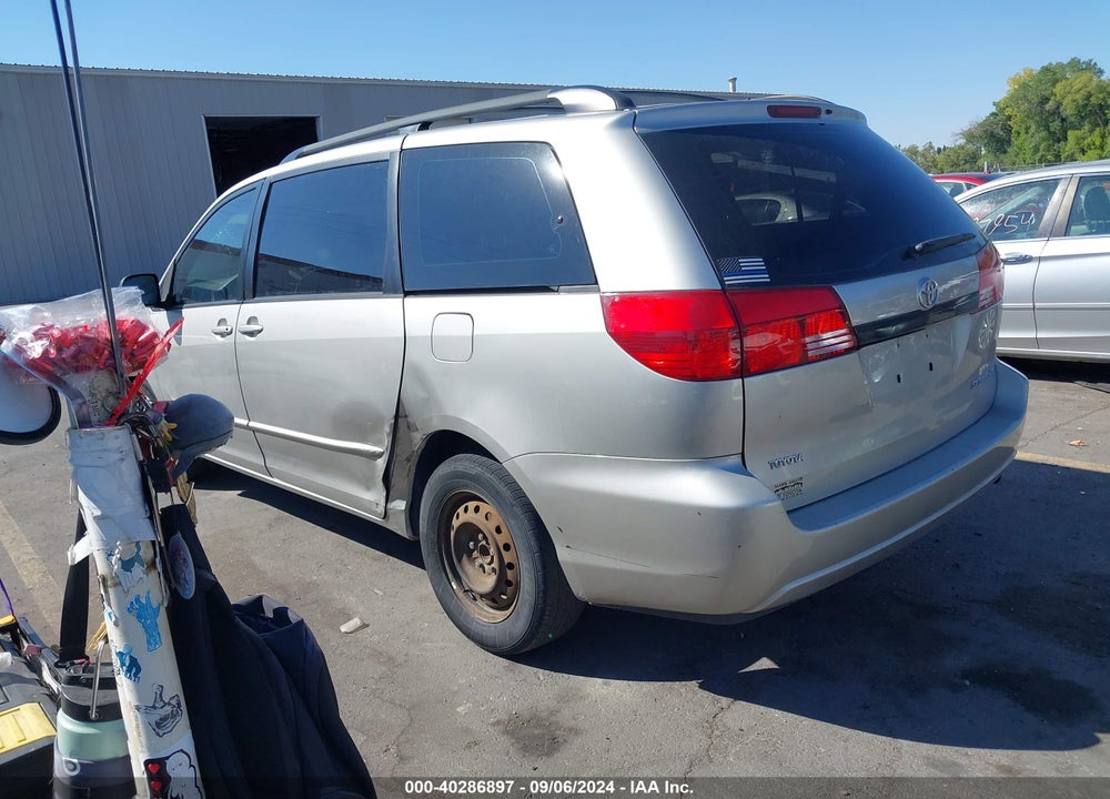 2004 TOYOTA SIENNA CE VIN: 5TDZA23C04S099041
