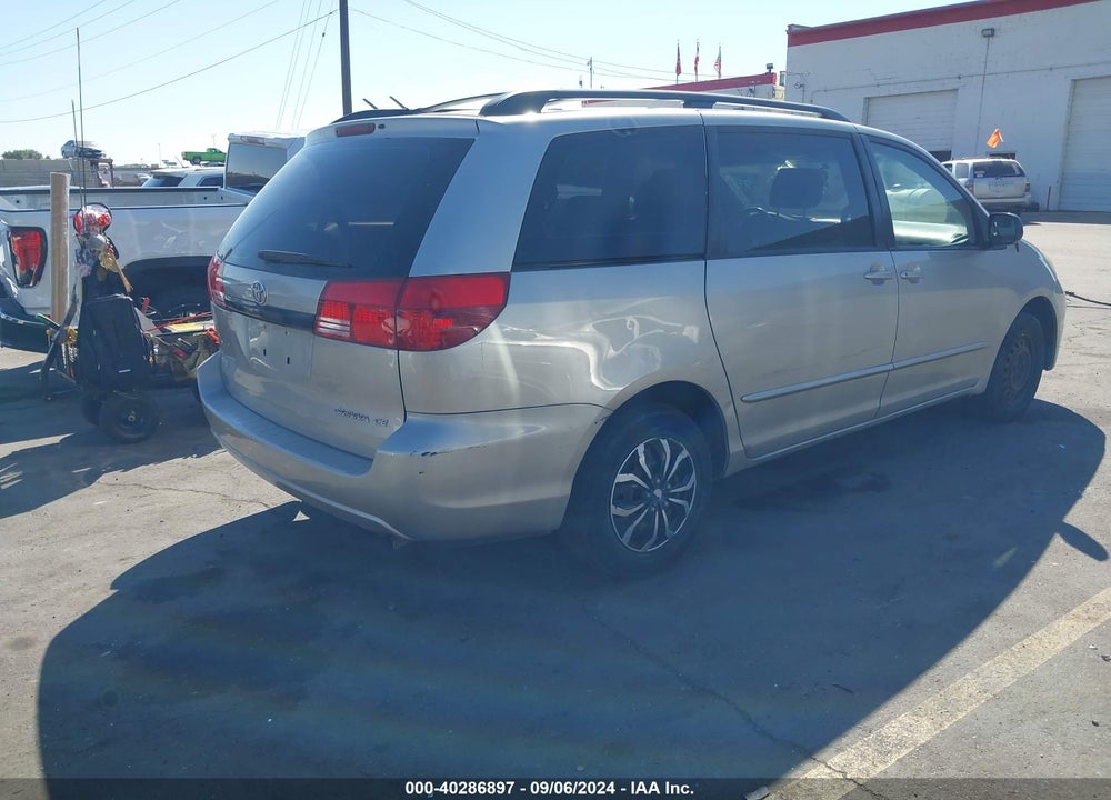 2004 TOYOTA SIENNA CE VIN: 5TDZA23C04S099041