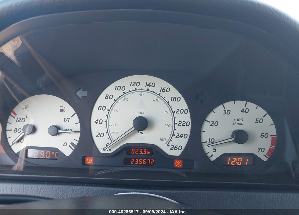 1999 MERCEDES-BENZ C 280 VIN: WDBHA29G2XF755930