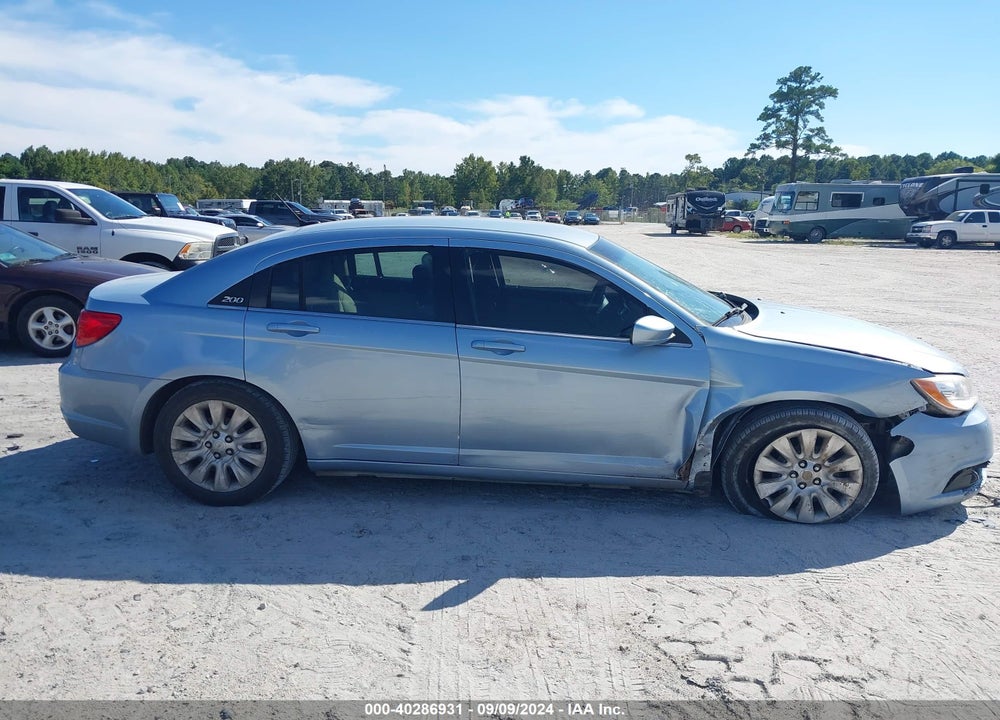 2012 CHRYSLER 200 LX VIN: 1C3CCBABXCN159815