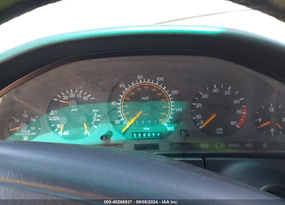 1992 MERCEDES-BENZ 300 SE VIN: WDBGA32E7NA084758