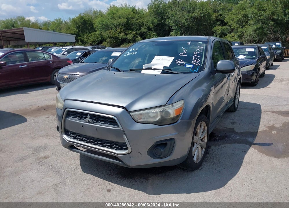 2013 MITSUBISHI OUTLANDER SPORT ES VIN: 4A4AP3AU5DE007921