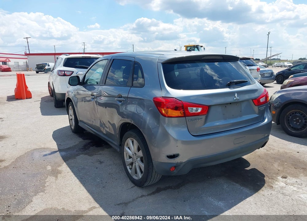 2013 MITSUBISHI OUTLANDER SPORT ES VIN: 4A4AP3AU5DE007921