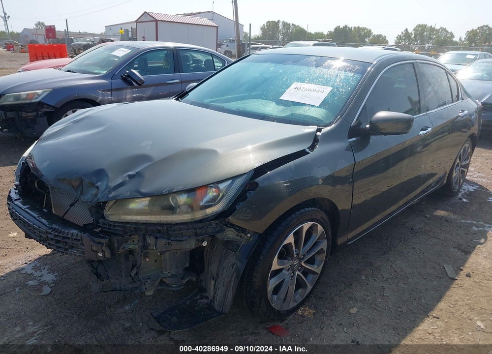 2013 HONDA ACCORD SPORT VIN: 1HGCR2F52DA226432