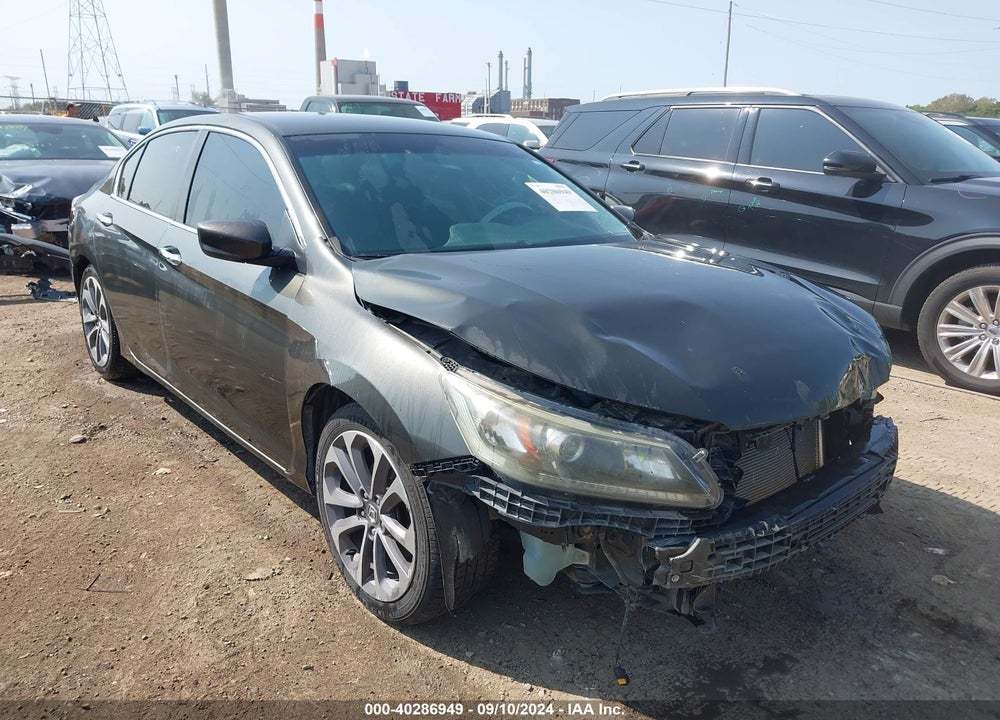 2013 HONDA ACCORD SPORT VIN: 1HGCR2F52DA226432