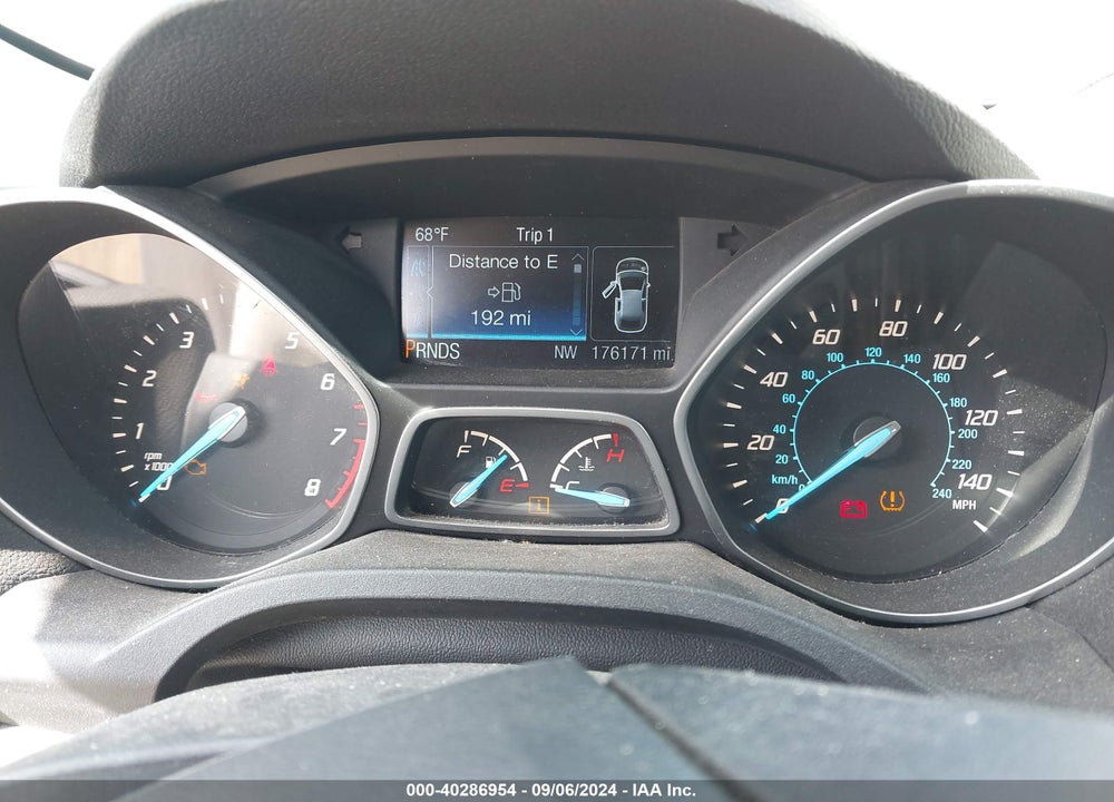 2015 FORD ESCAPE SE VIN: 1FMCU9G90FUB01160