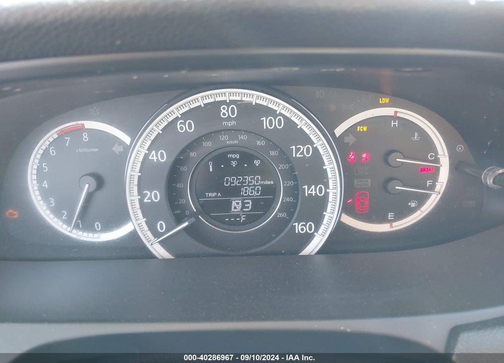 2015 HONDA ACCORD EX-L V-6 VIN: 1HGCR3F83FA010494