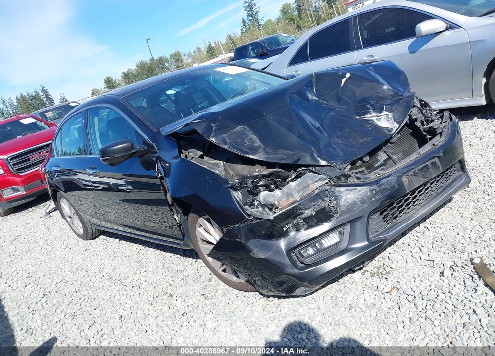 2015 HONDA ACCORD EX-L V-6 VIN: 1HGCR3F83FA010494