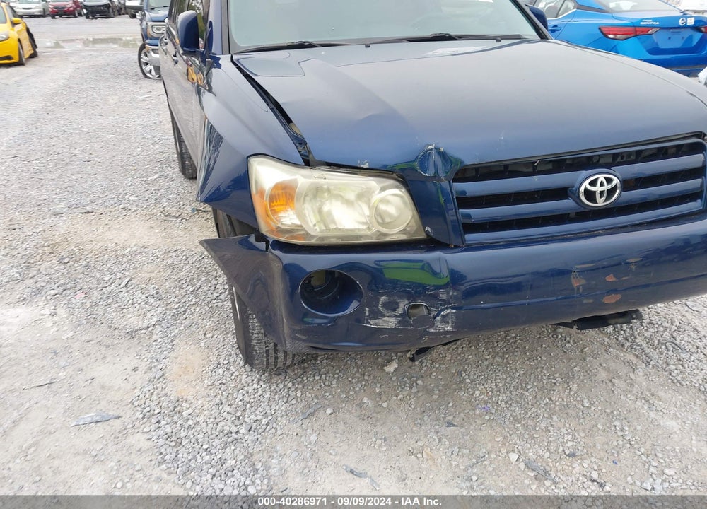 2007 TOYOTA HIGHLANDER V6 VIN: JTEEP21A770199834