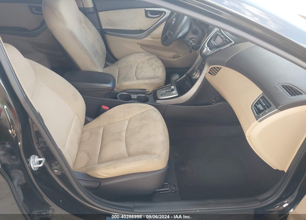 2012 HYUNDAI ELANTRA GLS VIN: 5NPDH4AE4CH111430