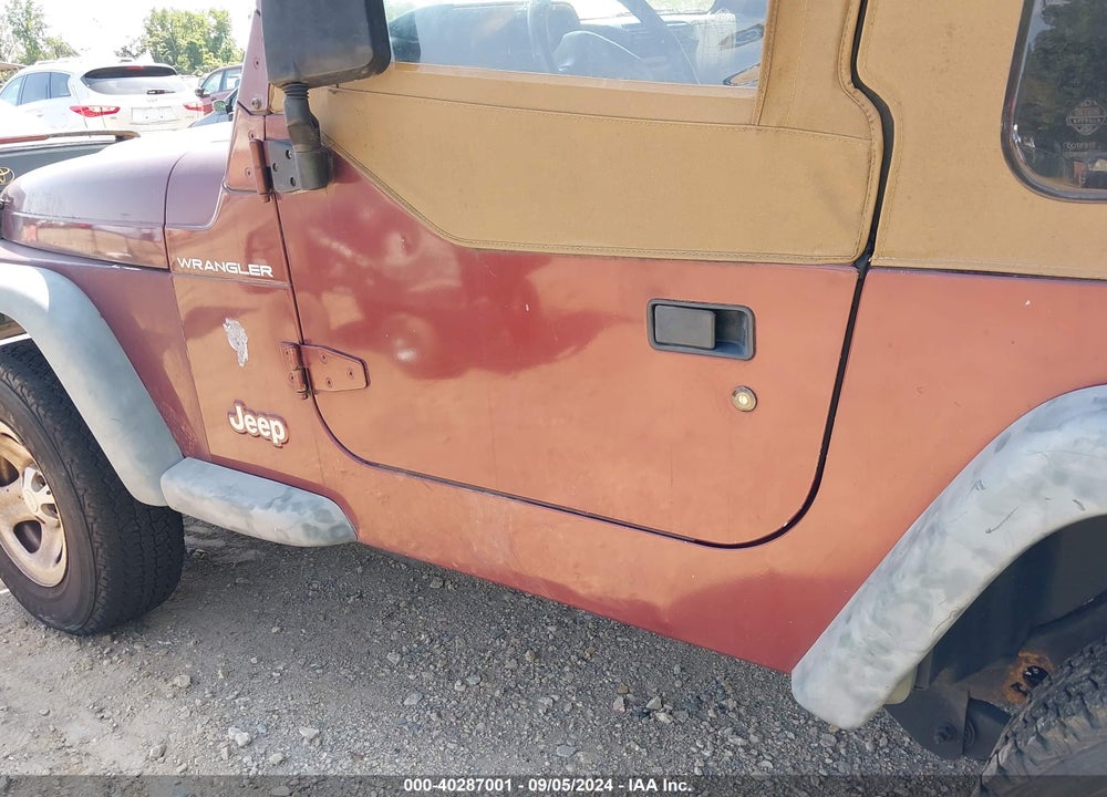 2002 JEEP WRANGLER X VIN: 1J4FA39S32P760456