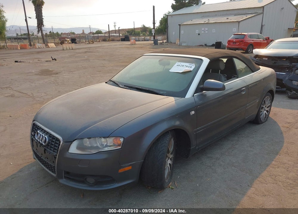 2009 AUDI A4 2.0T VIN: WAUAF48H79K006624