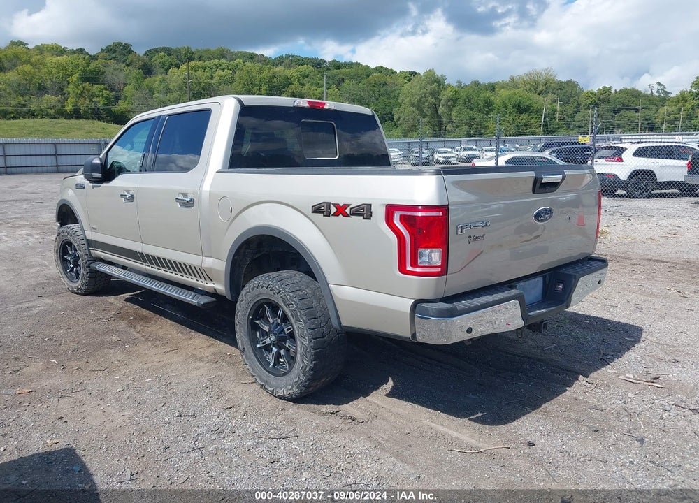 2017 FORD F-150 XLT VIN: 1FTEW1EP9HFB41559