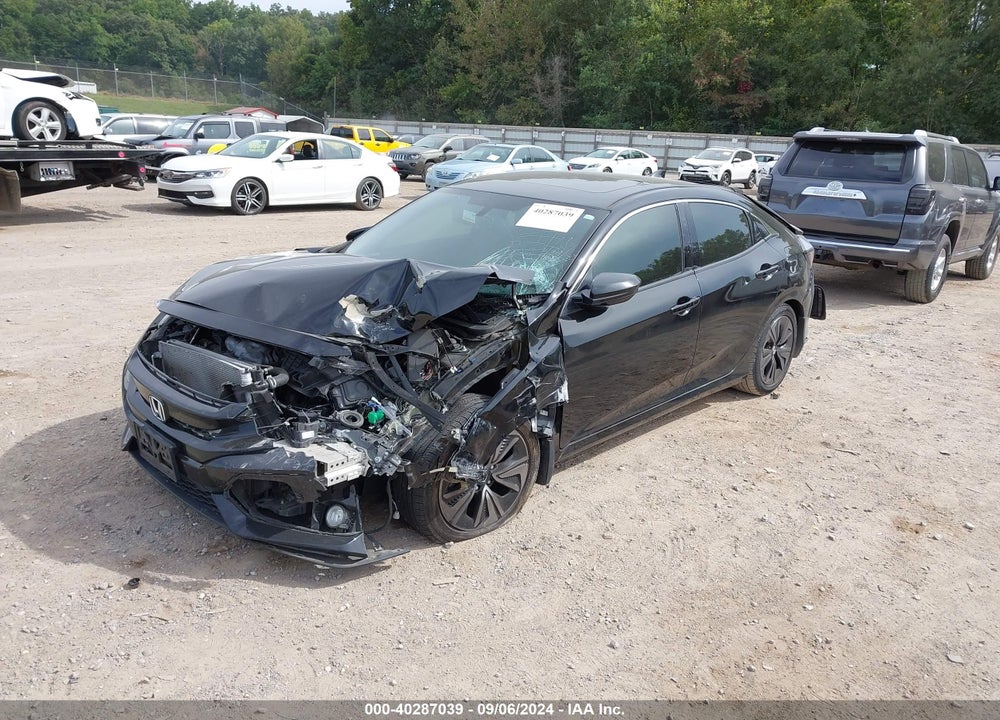 2018 HONDA CIVIC EX VIN: SHHFK7H50JU219250