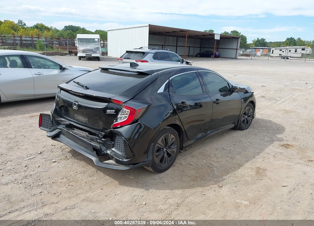 2018 HONDA CIVIC EX VIN: SHHFK7H50JU219250